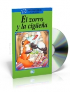 El zorro y la cigüeña + CD audio El zorro y la cigüeña + CD audio