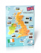 British Isles Map - Poster British Isles Map - Poster