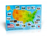 U.S.A. Map - Poster U.S.A. Map - Poster