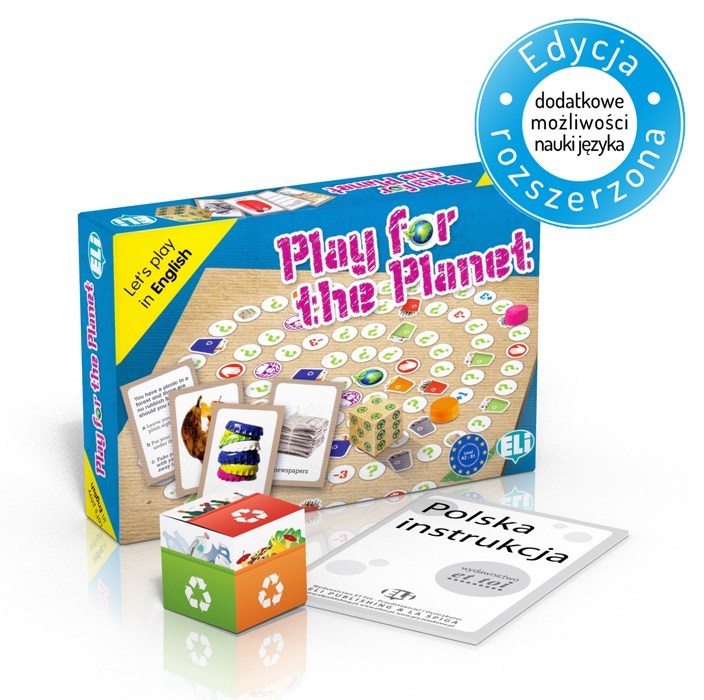 Language Game Play for the Planet - gra językowa z polską instrukcją i suplementem Language Game Play for the Planet - gra językowa z polską instrukcją i suplementem